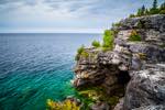 the Grotto located near Tobermory Ontario on the Bruce Peninsula